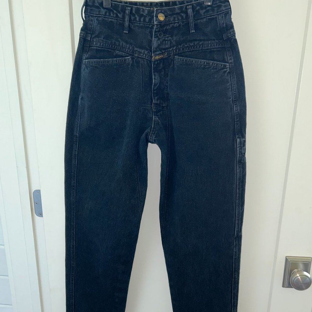 Marithe Francois Girbaud Dark Denim High Rise Jeans